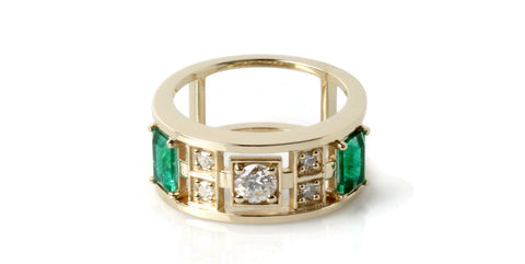 Heirloom Jewelry Becomes Modern Ring