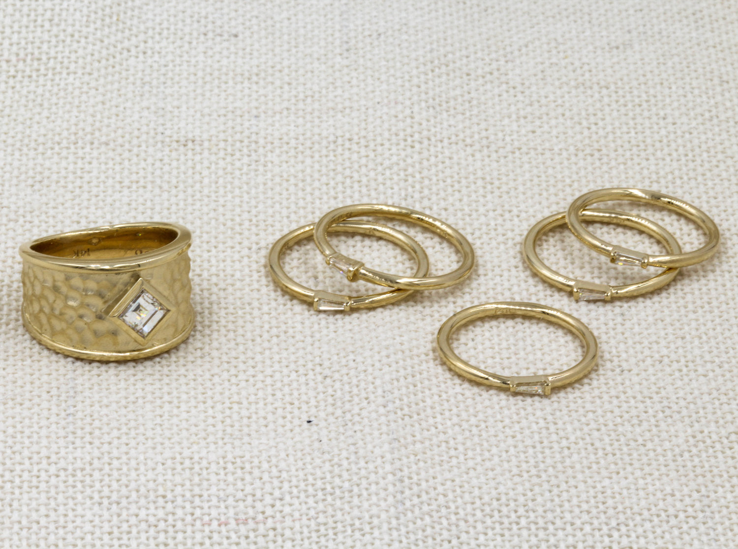 From Parents’ Wedding Set to Six New Rings